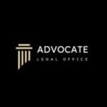 Beige Minimal Law Firm Advocate Legal Logo