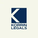 Blue White Modern Minimal Letter K Business Logo